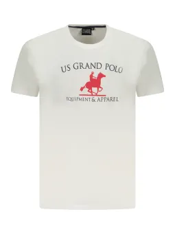 U.S. GRAND POLO Herren T-Shirt Weiß mieten | Flex-Fashion