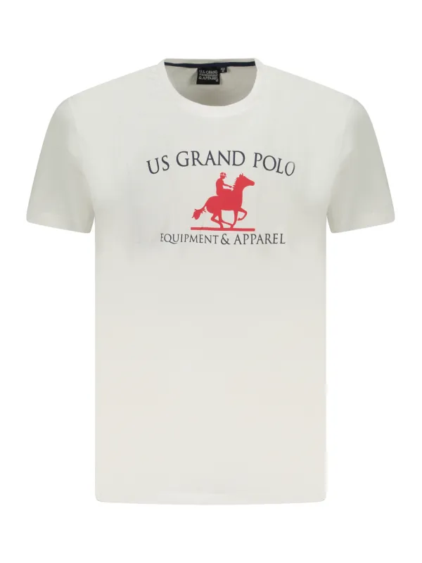 U.S. GRAND POLO Herren T-Shirt Weiß | online kaufen