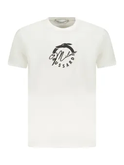 Trussardi Herren T-Shirt leihen - Stilvoll & Weiß | Flex-Fashion