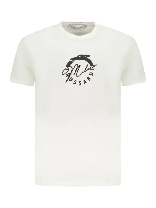 Trussardi Herren KURZARM-T-SHIRT Weiß | online kaufen