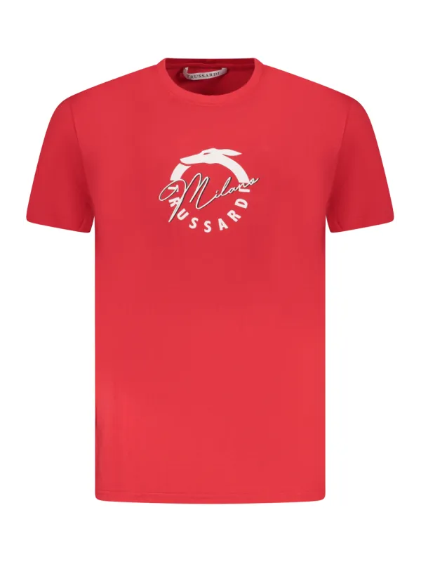 Trussardi Herren KURZARM-T-SHIRT Rot | online kaufen