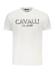 Cavalli Class Herren KURZARM-T-SHIRT Weiß | online kaufen