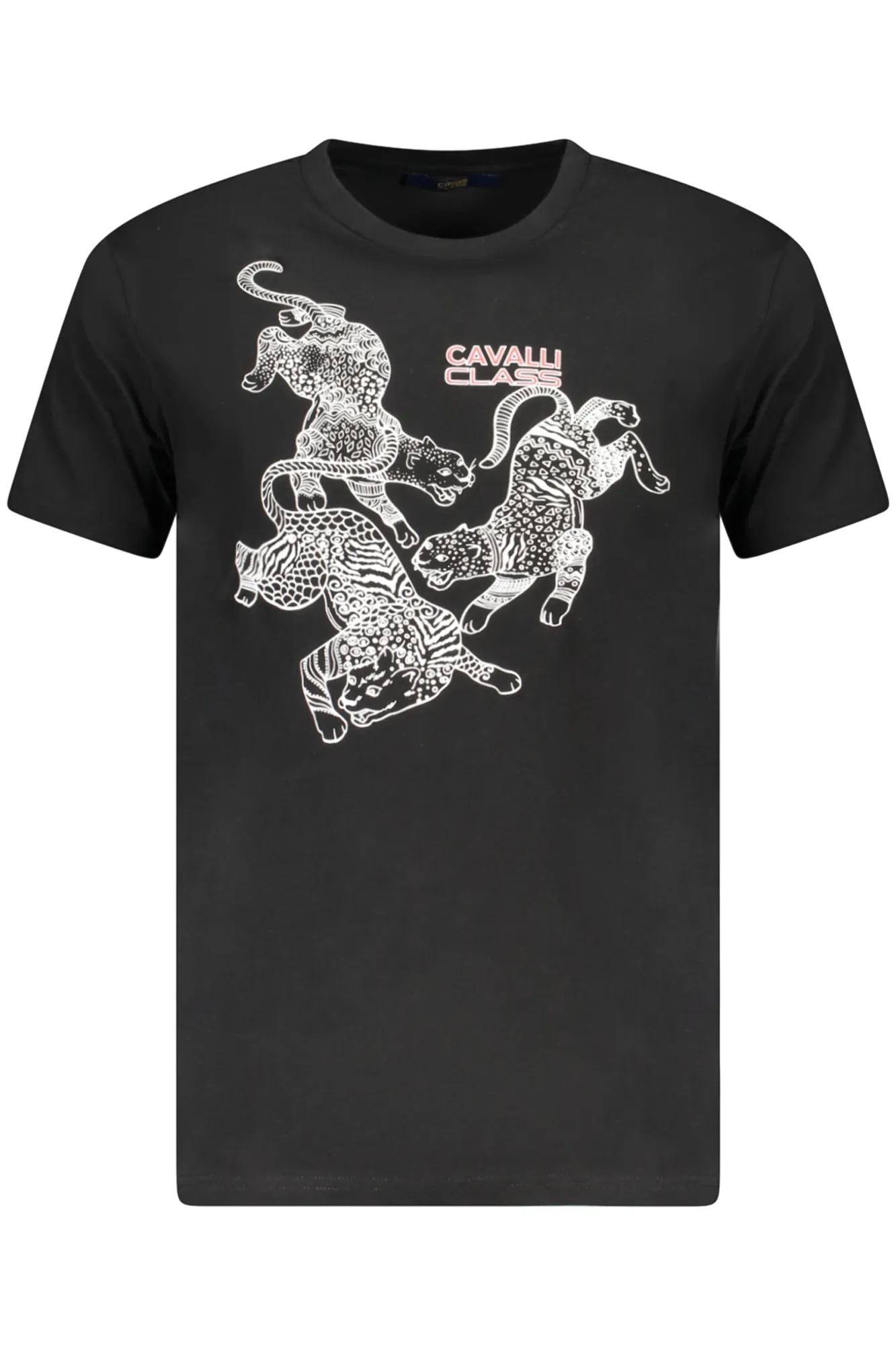 Herren KURZARM-T-SHIRT Schwarz TXT60CJD060_NE05051
