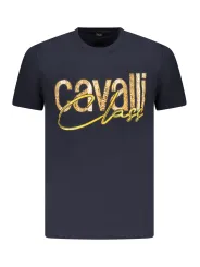 Cavalli Class Herren KURZARM-T-SHIRT Blau | online kaufen