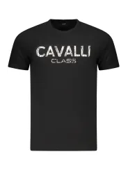 Cavalli Class Herren KURZARM-T-SHIRT Schwarz | online kaufen