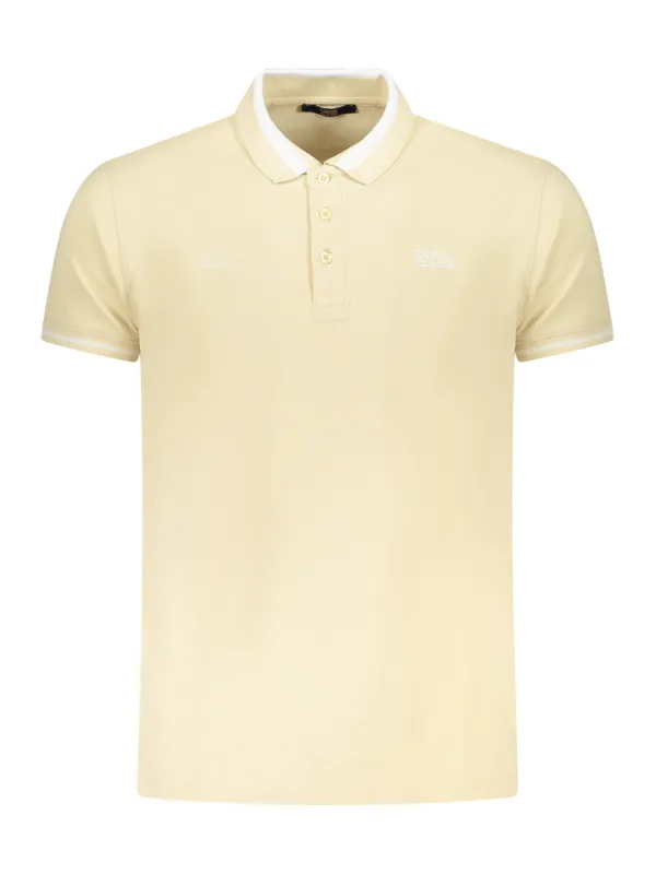 Cavalli Class Herren KURZARM-POLOSHIRT Beige | online kaufen