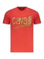 Cavalli Class Herren KURZARM-T-SHIRT Rot | online kaufen