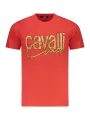 Cavalli Class Herren KURZARM-T-SHIRT Rot | online kaufen