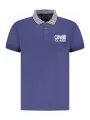 Cavalli Class Herren KURZARM-POLOSHIRT Blau | online kaufen