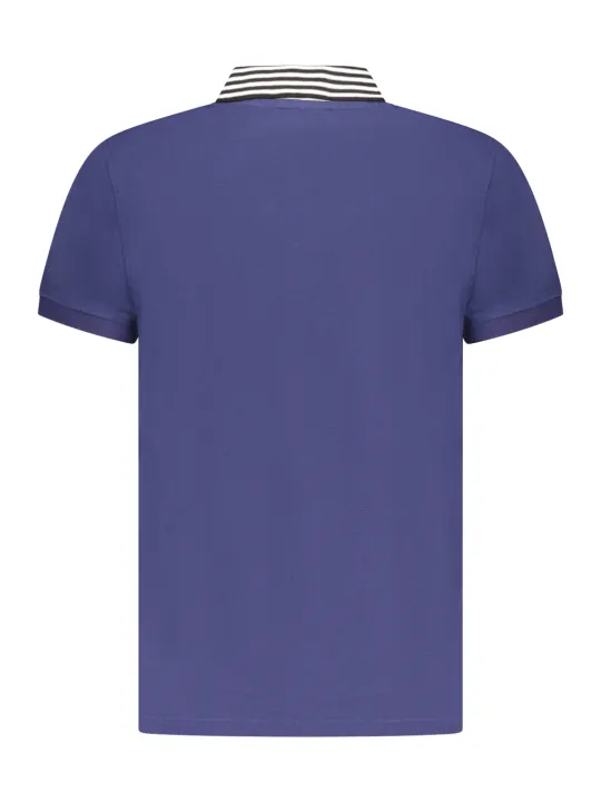 Cavalli Class Herren KURZARM-POLOSHIRT Blau | online kaufen