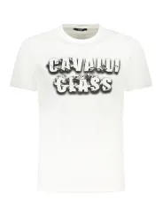 Cavalli Class Herren KURZARM-T-SHIRT Weiß | online kaufen