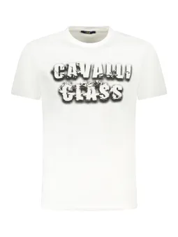 Cavalli Class Herren KURZARM-T-SHIRT Weiß | online kaufen