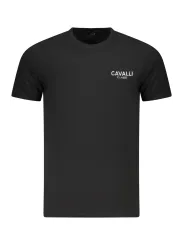 Cavalli Class Herren KURZARM-T-SHIRT Schwarz | online kaufen