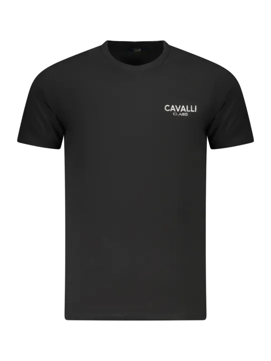 Cavalli Class Herren KURZARM-T-SHIRT Schwarz | online kaufen