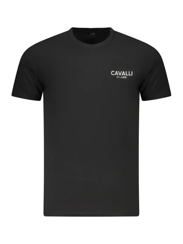 Cavalli Class Herren KURZARM-T-SHIRT Schwarz | online kaufen