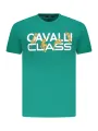 Cavalli Class Herren KURZARM-T-SHIRT Grün | online kaufen