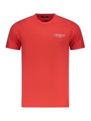 Cavalli Class Herren KURZARM-T-SHIRT Rot | online kaufen