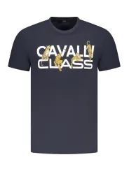 Cavalli Class Herren KURZARM-T-SHIRT Blau | online kaufen