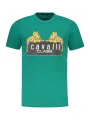 Cavalli Class Herren KURZARM-T-SHIRT Grün | online kaufen
