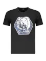 Cavalli Class Herren KURZARM-T-SHIRT Schwarz | online kaufen