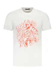 Cavalli Class Herren KURZARM-T-SHIRT Weiß | online kaufen