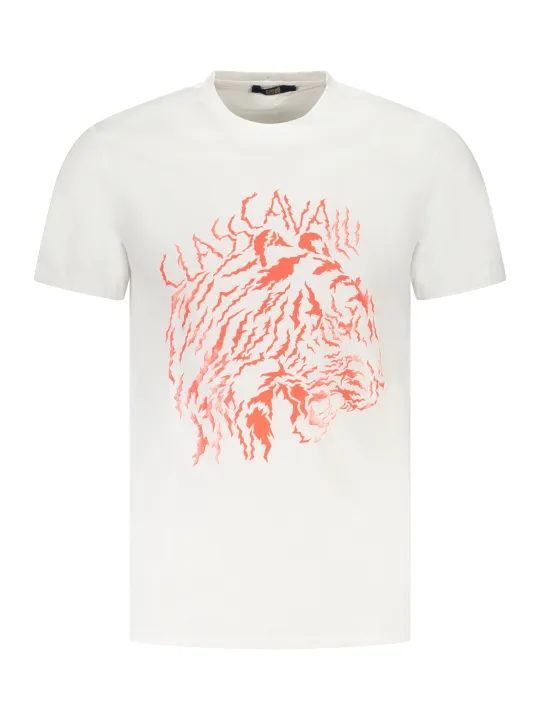 Cavalli Class Herren KURZARM-T-SHIRT Weiß | online kaufen