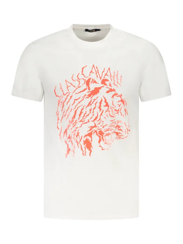 Cavalli Class Herren KURZARM-T-SHIRT Weiß | online kaufen