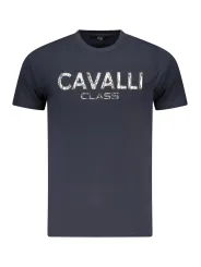 Cavalli Class Herren KURZARM-T-SHIRT Blau | online kaufen