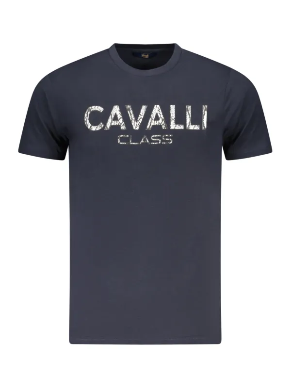 Cavalli Class Herren KURZARM-T-SHIRT Blau | online kaufen