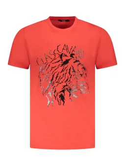 Cavalli Class Herren KURZARM-T-SHIRT Rot | online kaufen
