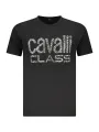Cavalli Class Herren KURZARM-T-SHIRT Schwarz | online kaufen