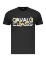 Cavalli Class Herren KURZARM-T-SHIRT Schwarz | online kaufen