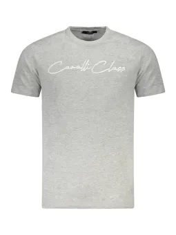 Cavalli Class Herren KURZARM-T-SHIRT Grau | online kaufen