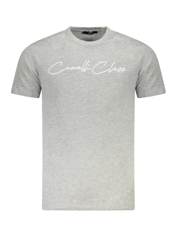 Cavalli Class Herren KURZARM-T-SHIRT Grau | online kaufen