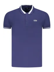 Cavalli Class Herren KURZARM-POLOSHIRT Blau | online kaufen