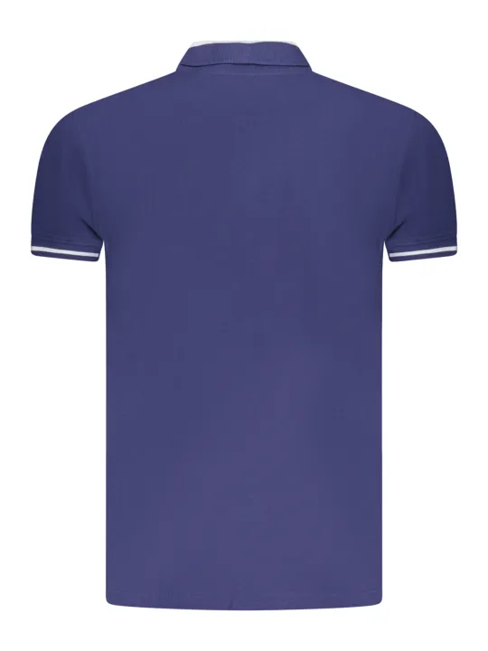 Cavalli Class Herren KURZARM-POLOSHIRT Blau | online kaufen