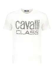 Cavalli Class Herren KURZARM-T-SHIRT Weiß | online kaufen