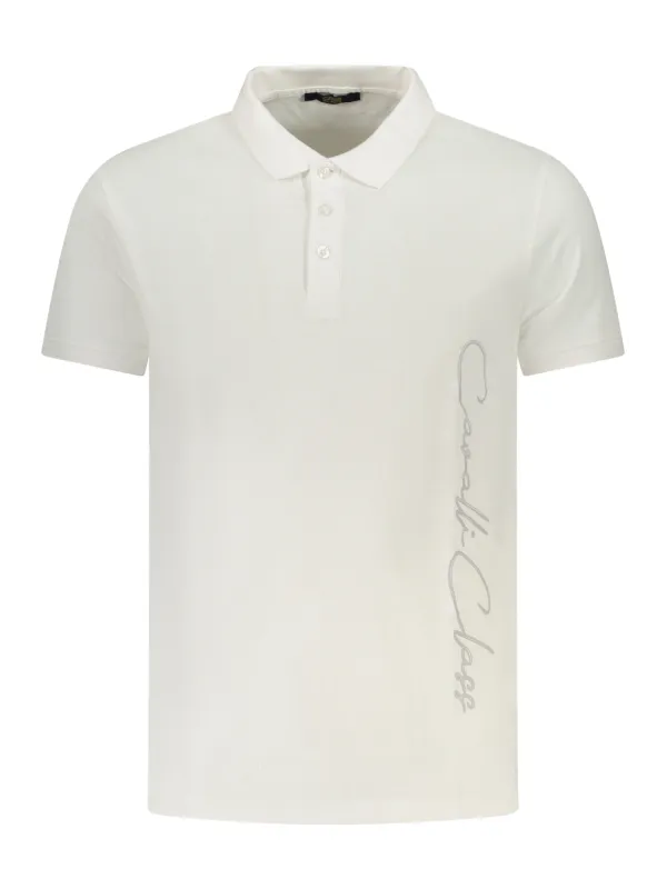 Cavalli Class Herren KURZARM-POLO Weiß | online kaufen