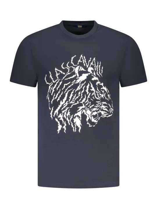 Cavalli Class Herren KURZARM-T-SHIRT Blau | online kaufen