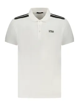 Cavalli Class Herren KURZARM-POLOSHIRT Weiß | online kaufen