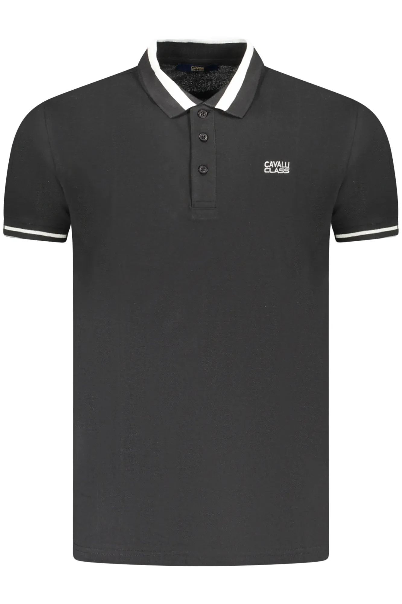 Herren KURZARM-POLOSHIRT Schwarz TXT64RKB002_NE05051