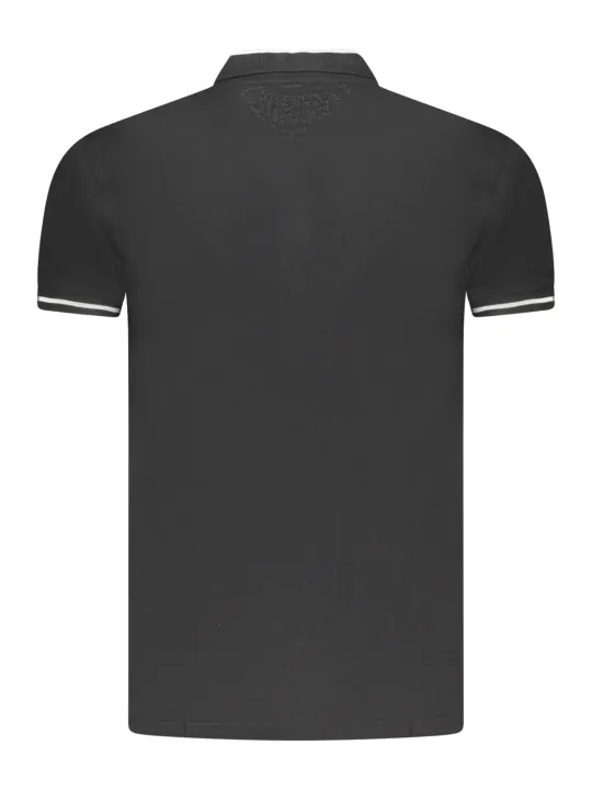 Cavalli Class Herren KURZARM-POLOSHIRT Schwarz