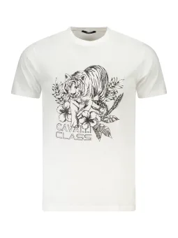 Cavalli Class Herren KURZARM-T-SHIRT Weiß | online kaufen