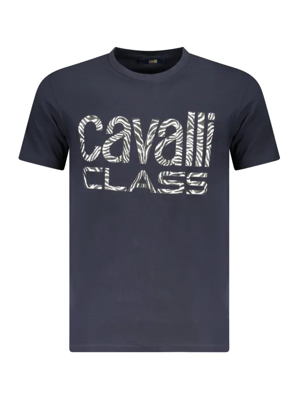 Cavalli Class Herren KURZARM-T-SHIRT Blau | online kaufen