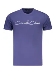 Cavalli Class Herren KURZARM-T-SHIRT Blau | online kaufen