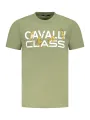 Cavalli Class Herren KURZARM-T-SHIRT Grün | online kaufen