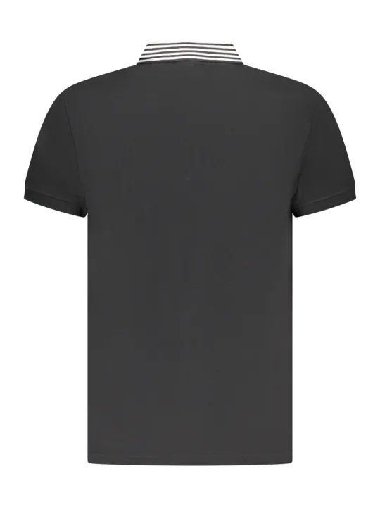 Cavalli Class Herren KURZARM-POLOSHIRT Schwarz