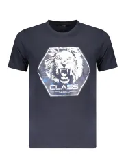 Cavalli Class Herren KURZARM-T-SHIRT Blau | online kaufen
