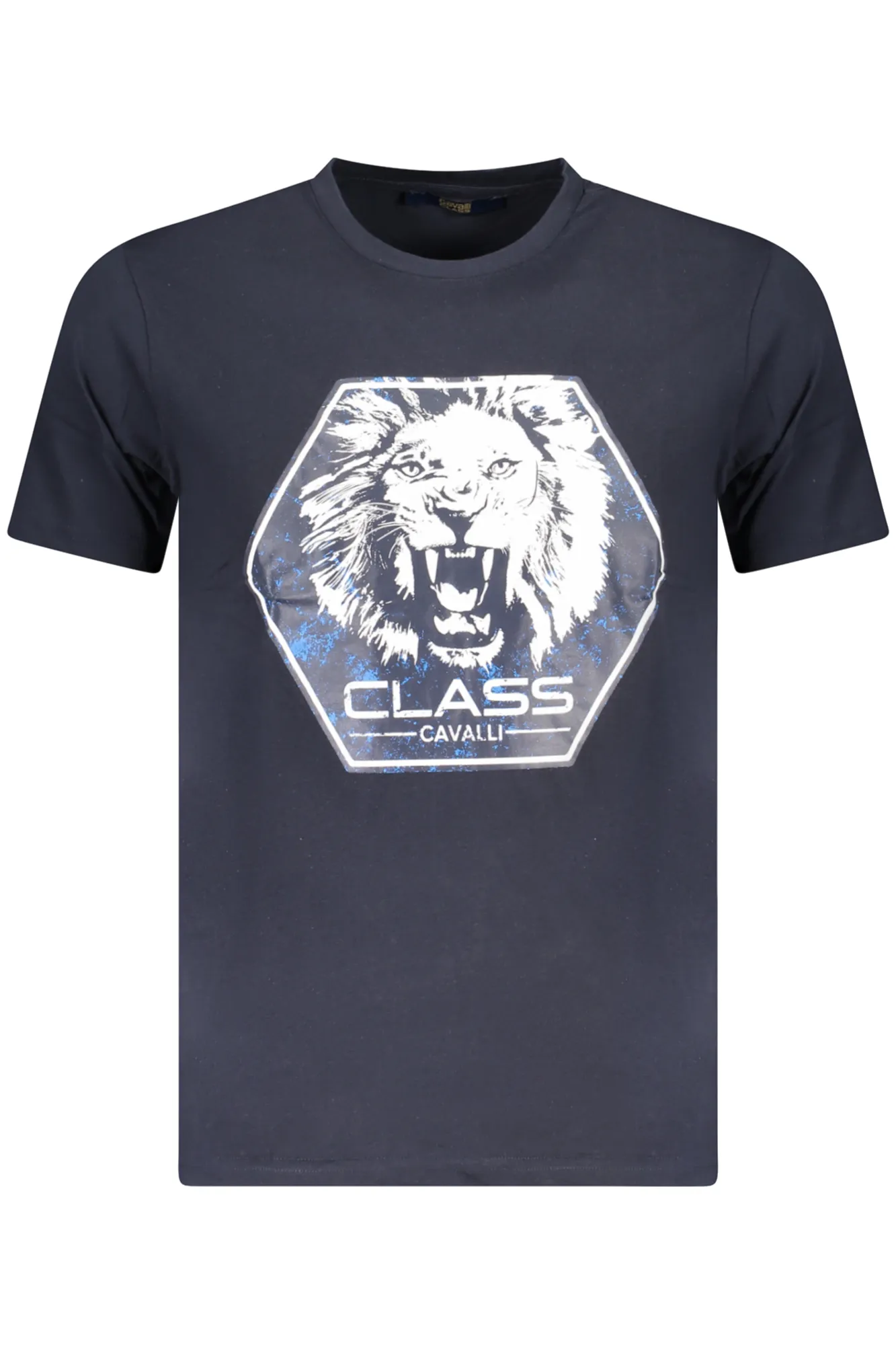 Herren KURZARM-T-SHIRT Blau TXT60PJD060_BL04502