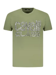 Cavalli Class Herren KURZARM-T-SHIRT Grün | online kaufen